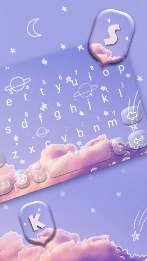 Doodle Sky Keyboard - عکس برنامه موبایلی اندروید