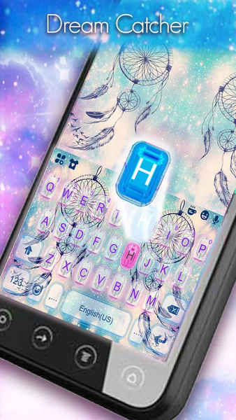 Dream Catcher Keyboard Theme - Image screenshot of android app