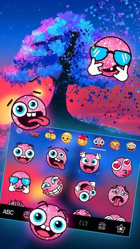 Dreamy Tree Keyboard Theme - Image screenshot of android app
