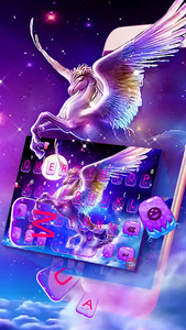 Dreamy Wing Unicorn Theme - عکس برنامه موبایلی اندروید
