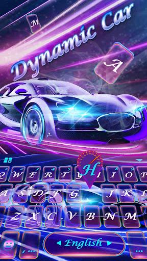 Faster Car Keyboard Theme - عکس برنامه موبایلی اندروید