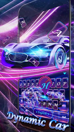 Faster Car Keyboard Theme - عکس برنامه موبایلی اندروید