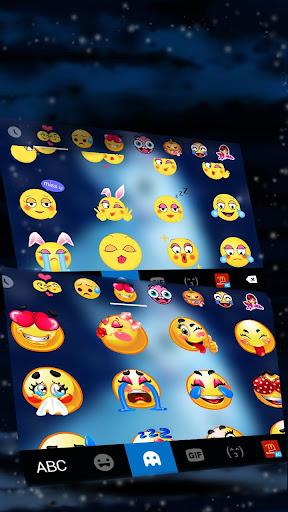 Elegant Kitty Keyboard Theme - عکس برنامه موبایلی اندروید