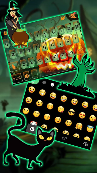 Evil Halloween Keyboard Theme - Image screenshot of android app