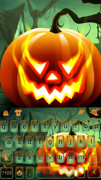 Evil Halloween Keyboard Theme - Image screenshot of android app