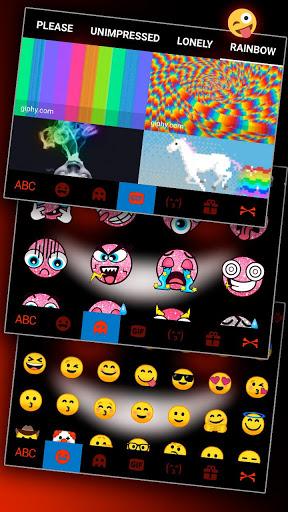 Evil Smile Keyboard Theme - Image screenshot of android app