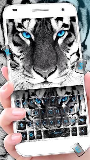 Fierce Tiger Eyes Keyboard Theme - Image screenshot of android app