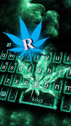 Fire Weed Keyboard Theme - Image screenshot of android app