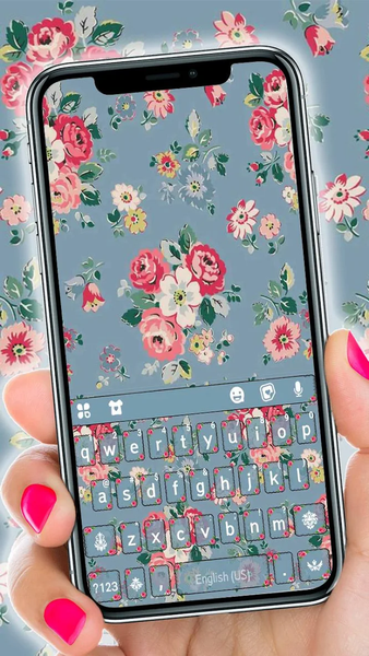 Flowers Vintage Theme - Image screenshot of android app