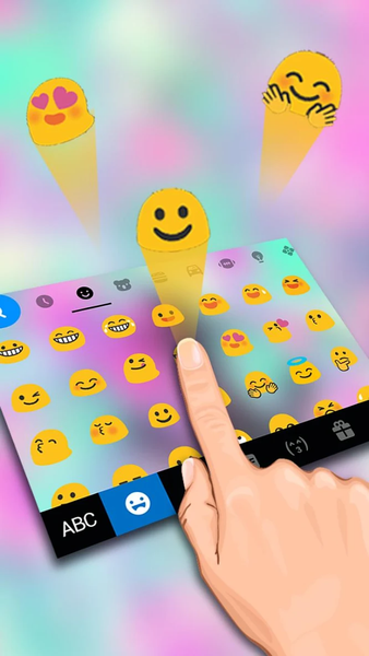 Galaxy Anchor Keyboard Theme - عکس برنامه موبایلی اندروید
