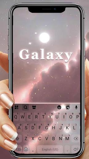 Galaxy Background Theme - Image screenshot of android app
