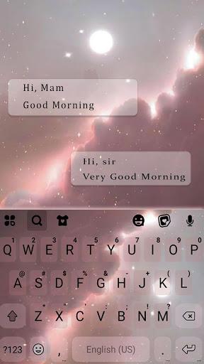 Galaxy Background Theme - Image screenshot of android app