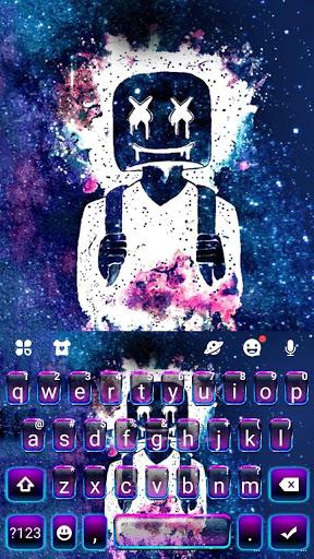 Galaxy Graffiti DJ Keyboard Theme - عکس برنامه موبایلی اندروید