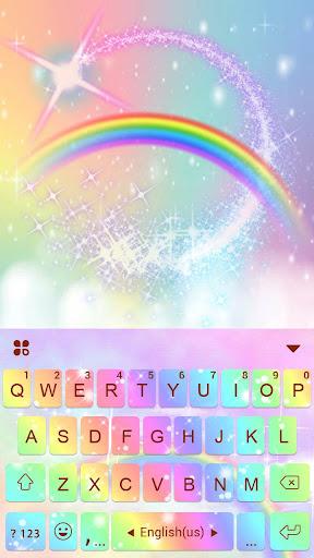 Galaxy Rainbow Theme - Image screenshot of android app
