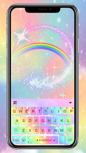 Galaxy Rainbow Theme - عکس برنامه موبایلی اندروید