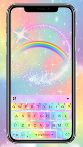 Galaxy Rainbow Theme - Image screenshot of android app