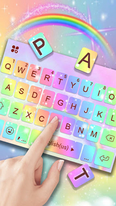 Galaxy Rainbow Theme - Image screenshot of android app