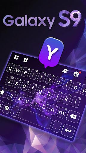 Galaxy S9 Keyboard Theme - عکس برنامه موبایلی اندروید