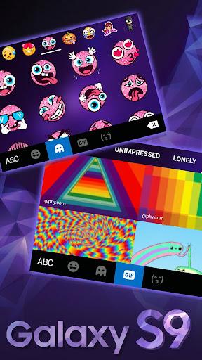 Galaxy S9 Keyboard Theme - Image screenshot of android app