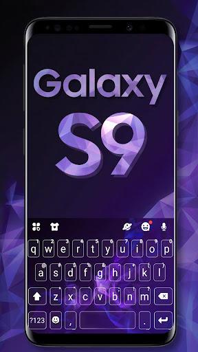 Galaxy S9 Keyboard Theme - عکس برنامه موبایلی اندروید