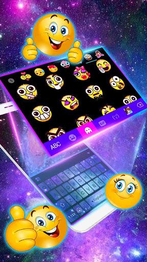 Galaxy Classic Super Theme Keyboard - عکس برنامه موبایلی اندروید