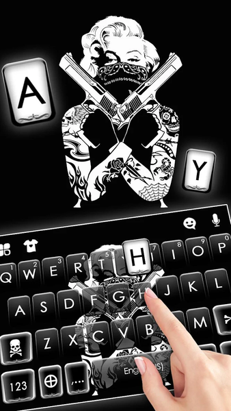 Gangster Monroe Theme - Image screenshot of android app