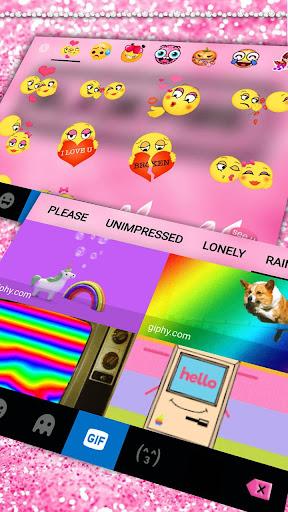 Glitter BlackPink Theme - Image screenshot of android app
