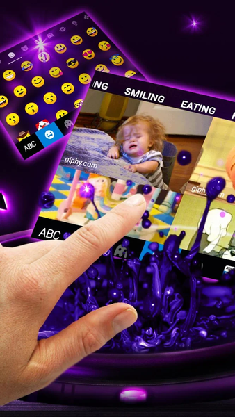 Glow Neon Business Keyboard Th - Image screenshot of android app