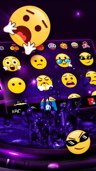 Glow Neon Business Keyboard Th - Image screenshot of android app