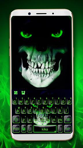 Green Horror Devil Keyboard - عکس برنامه موبایلی اندروید