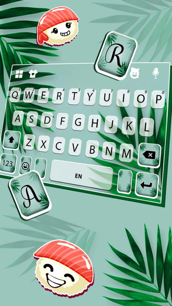 Green Leaves Theme - عکس برنامه موبایلی اندروید