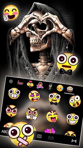 Grim Reaper Skull Love Theme - عکس برنامه موبایلی اندروید