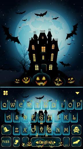 Halloween Ghost Keyboard Theme - عکس برنامه موبایلی اندروید
