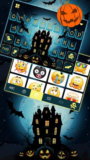 Halloween Ghost Keyboard Theme - عکس برنامه موبایلی اندروید