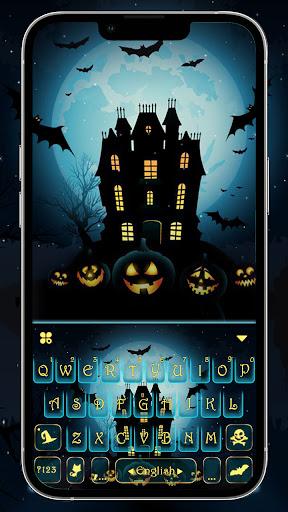 Halloween Ghost Keyboard Theme - عکس برنامه موبایلی اندروید