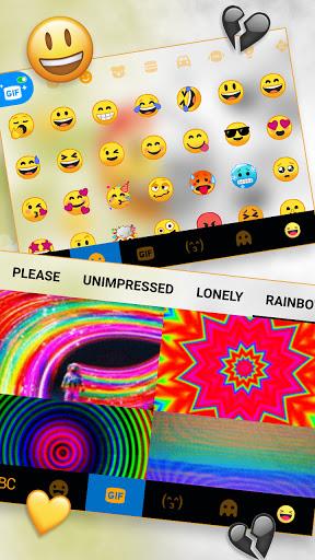Happy Sad Emoji Keyboard Background - Image screenshot of android app