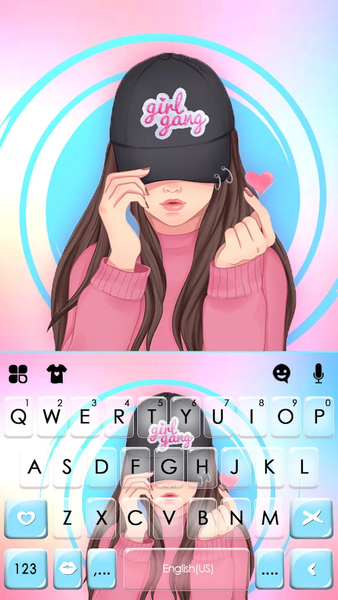 Heart Swag Girl Theme - عکس برنامه موبایلی اندروید