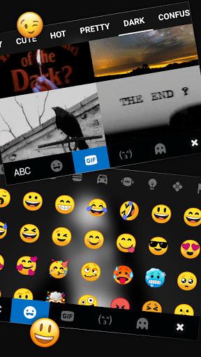 Horror Skull Nun Keyboard Background - Image screenshot of android app