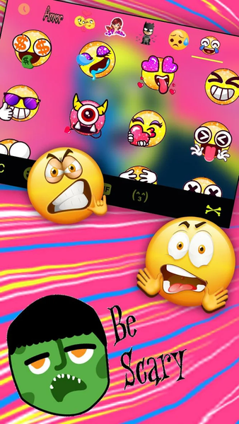 Horror Swamp Monster Keyboard Theme - عکس برنامه موبایلی اندروید