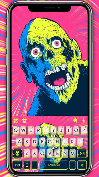 Horror Swamp Monster Keyboard Theme - Image screenshot of android app