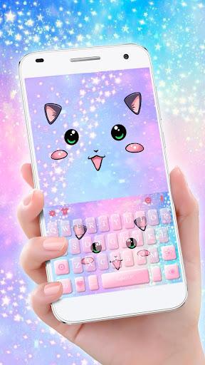 Kawaii Keyboard Theme - عکس برنامه موبایلی اندروید