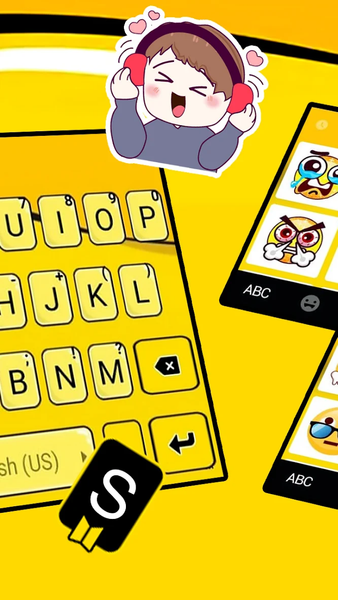 KPop Butter Love Keyboard Back - عکس برنامه موبایلی اندروید