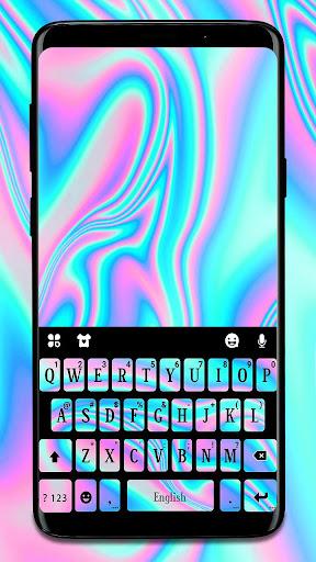 Laser Black Bright Keyboard Th - Image screenshot of android app