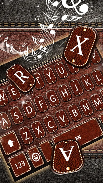 Leather Style Theme - Image screenshot of android app