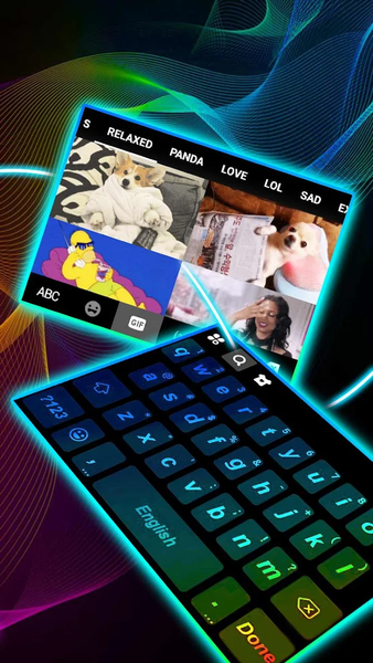 LED Theme - Image screenshot of android app