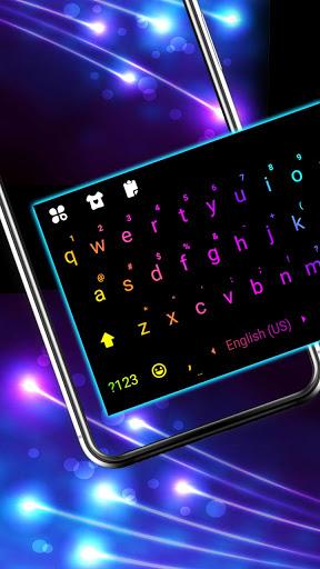 LED Flash Keyboard Background - Image screenshot of android app