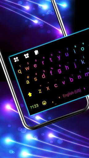 LED Flash Keyboard Background - عکس برنامه موبایلی اندروید