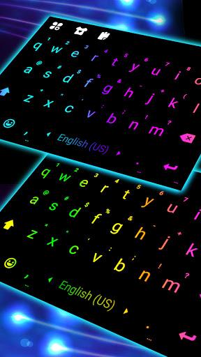 LED Flash Keyboard Background - Image screenshot of android app