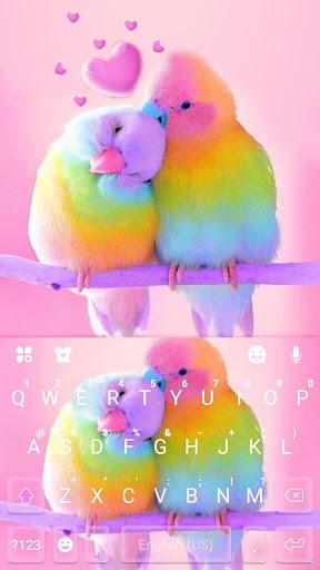 Love Parrots Theme - Image screenshot of android app