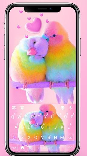 Love Parrots Theme - Image screenshot of android app